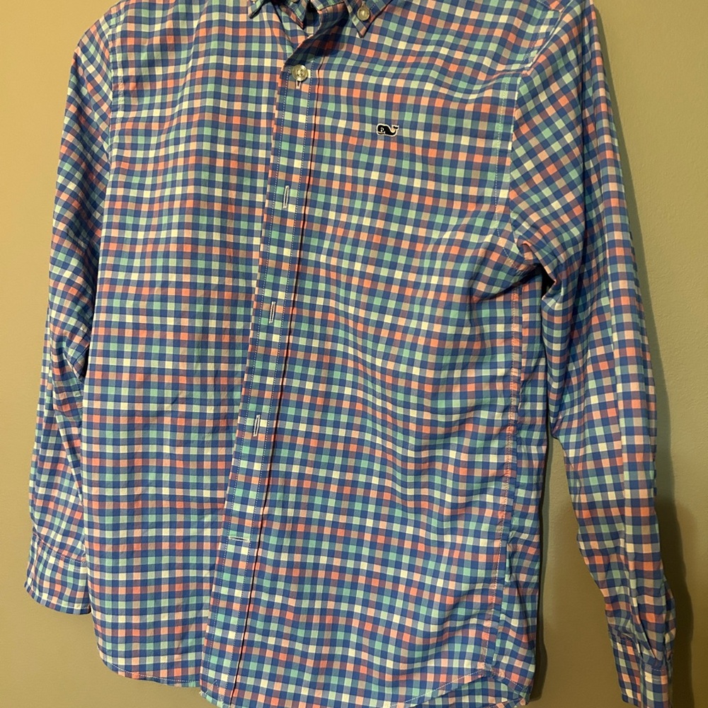 Vineyard Vines Multicolor Plaid Button Down Shirt